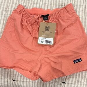 NWT Patagonia baby baggies shorts -2T Peak pink
